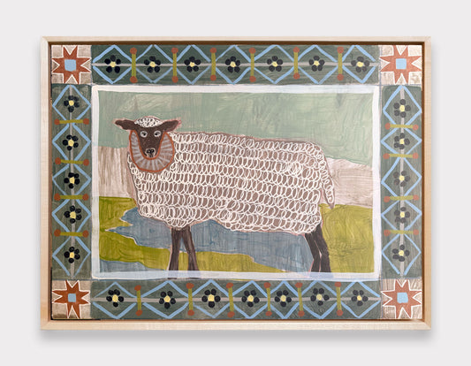 Alfred the Sheep 24" x 18"