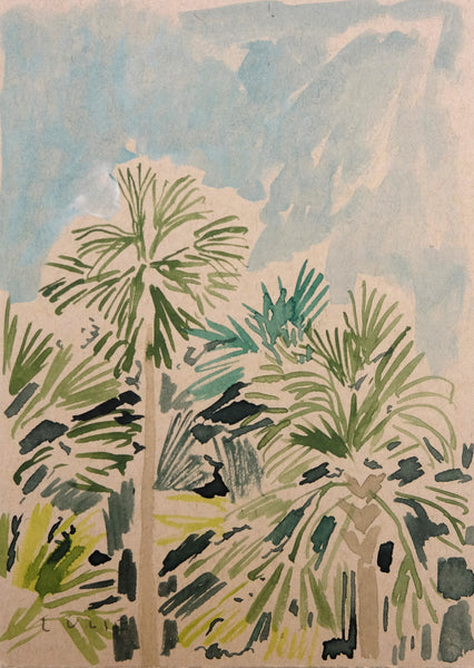 Palms from the Kitchen No. 1