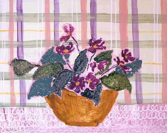 African Violet No. 1 - 11 x 14" Print