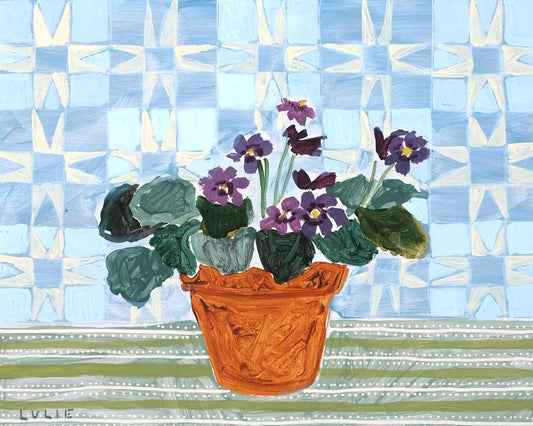 African Violet No. 3 - 11 x 14" Print