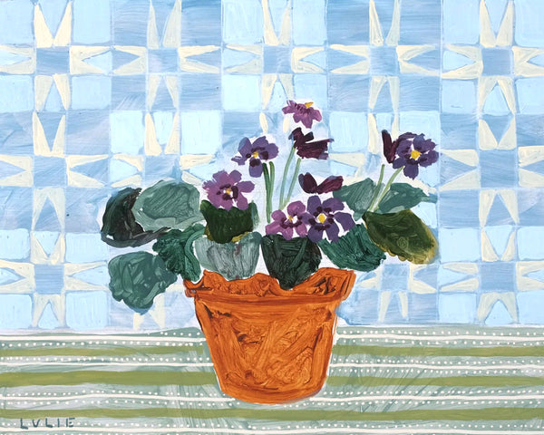 African Violet No. 3 - 11 x 14" Print