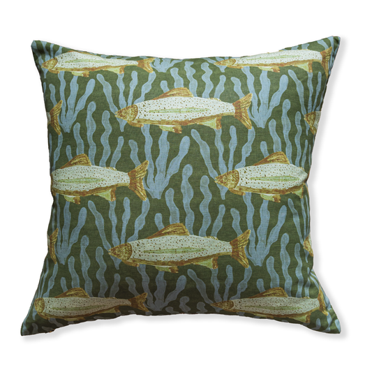Brooks Moss Green Pillow