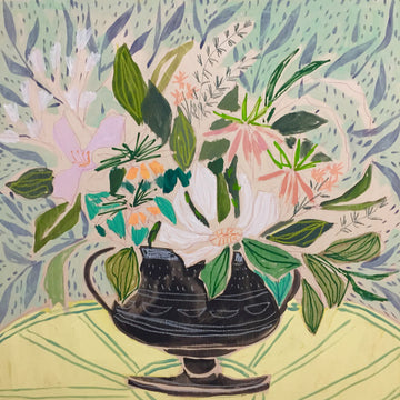 FLOWERS FOR AMIE - 24x24
