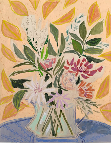 FLOWERS FOR LUCY - 16X20