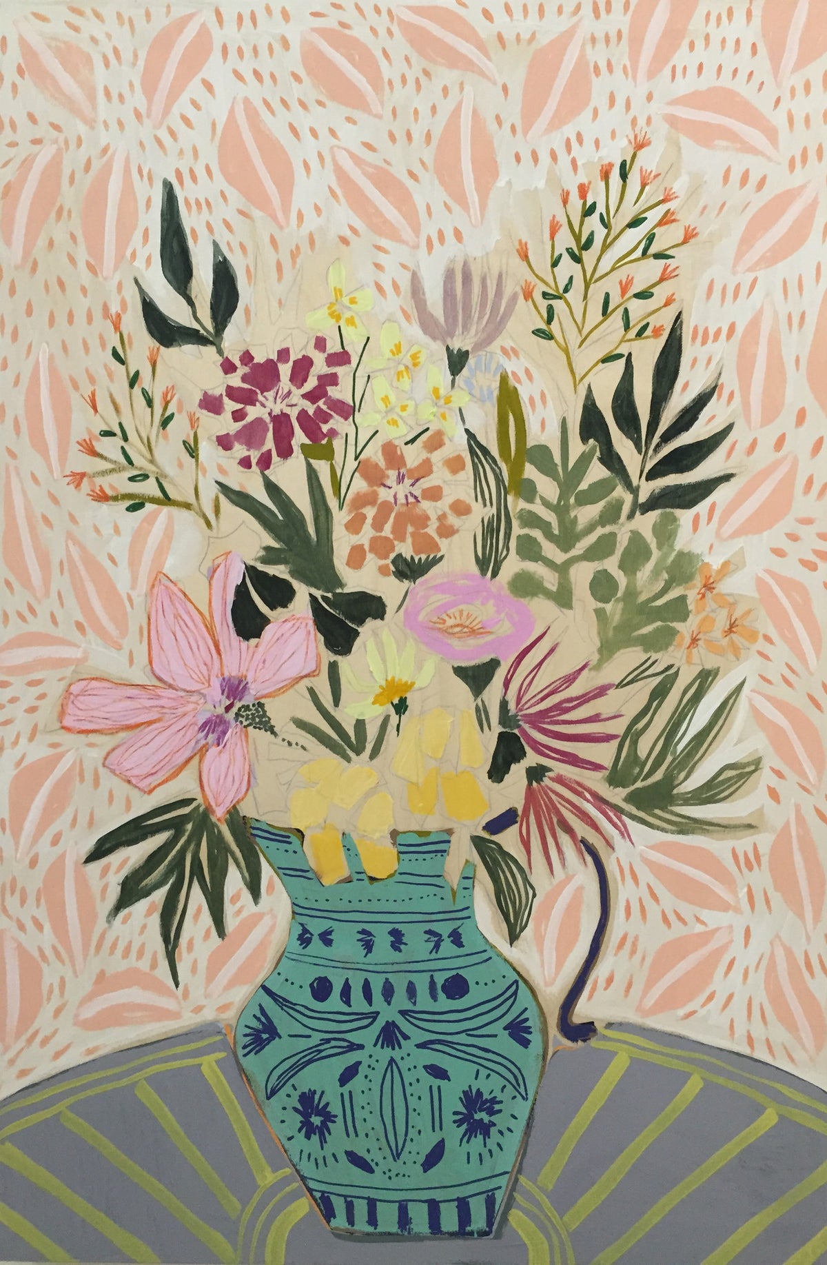 FLOWERS FOR RUTHIE - 24X36