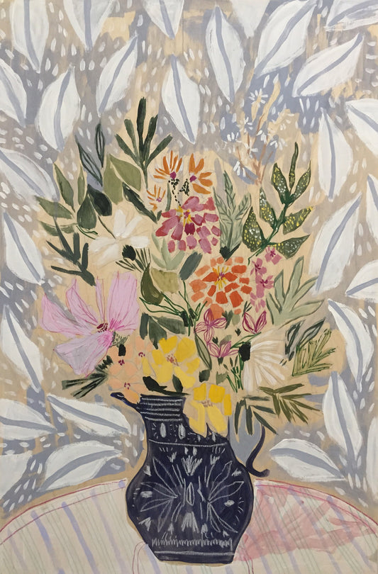 FLOWERS FOR BRIDGET - 24X36