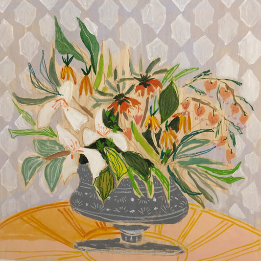 FLOWERS FOR HAYDEN - 24X24