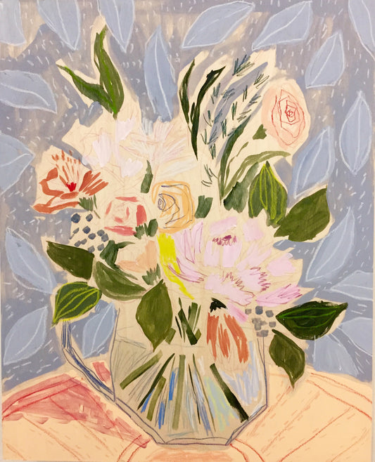 FLOWERS FOR LORA - 16X20