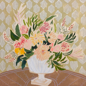 FLOWERS FOR ELLEN - 24x24