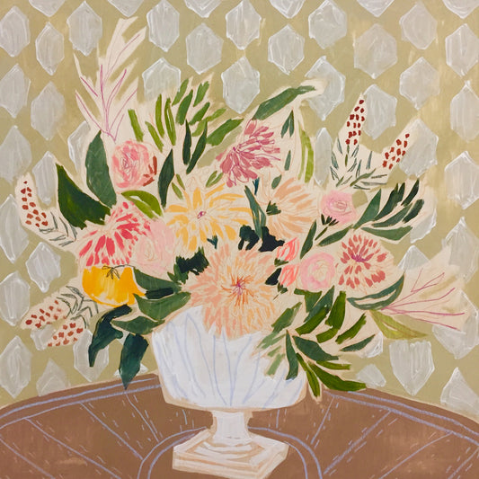 FLOWERS FOR ELLEN - 24x24