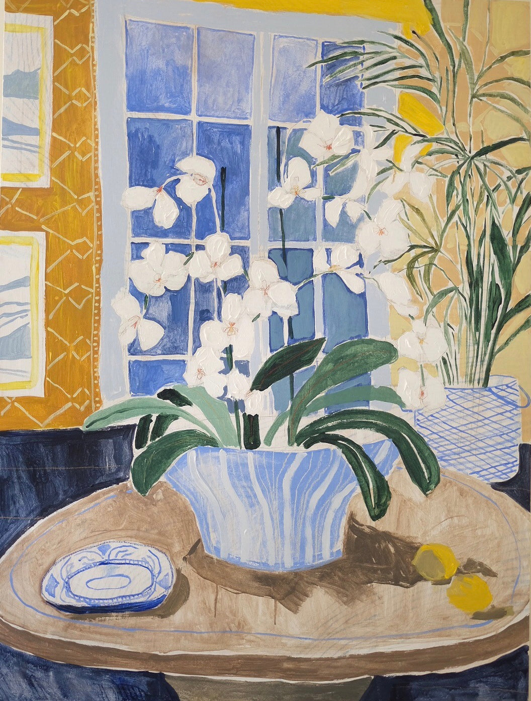 Potted Orchid No. 17 - 36 x 48