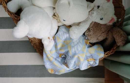 BORIS THE BEE BABY BLANKET