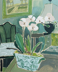 Potted Orchid No. 5 - 24 x 30