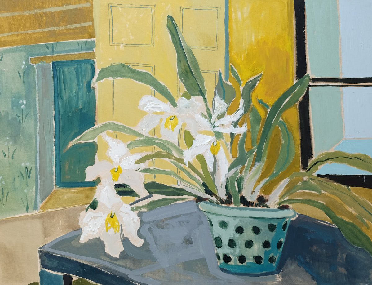 Potted Orchid No. 12 - 30 x 40