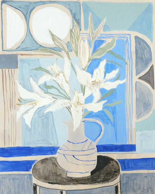 Geometric Floral No. 4 - 24 x 30