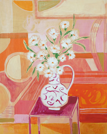 Geometric Floral No. 6 - 24 x 30