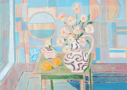 Geometric Floral No. 10 - 30 x 40