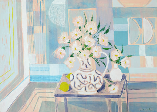 Geometric Floral No. 12 - 30 x 40