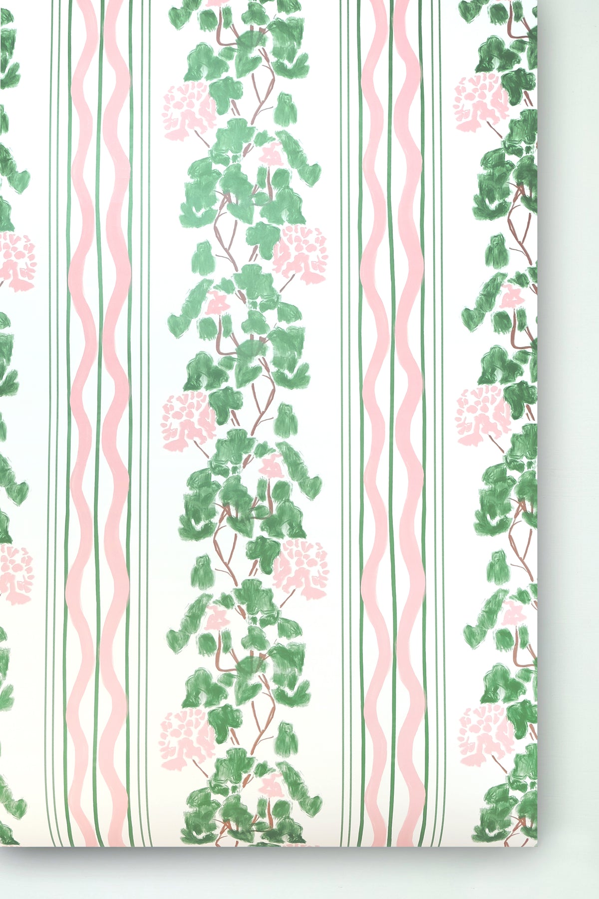Clara Wallpaper - Spring Pink