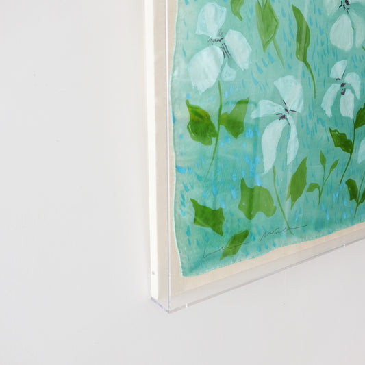 Framed Silk No. 13 - 36 x 36