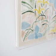 Framed Silk No. 3 - 24 x 24
