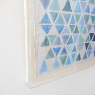 Framed Silk No. 9 - 24 x 24