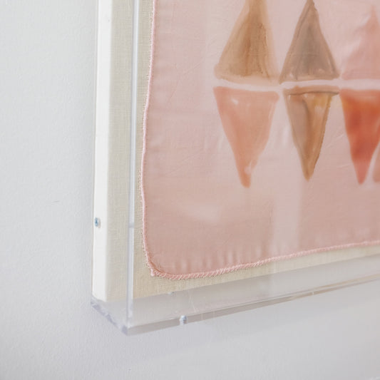 Framed Silk No. 21 - 36 x 36