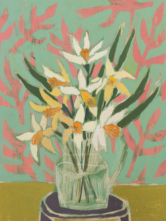 Daffodils - Flowers for Camille - Print