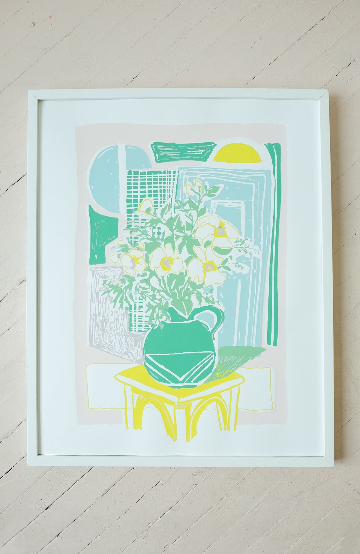 Flowers for Ellie - Silkscreen Print