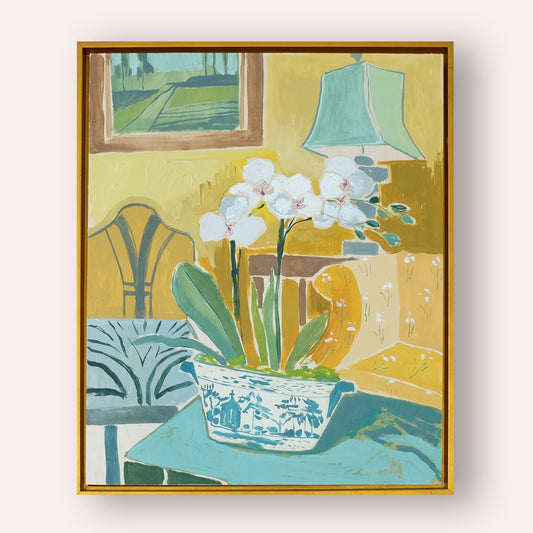 Potted Orchid No. 2 - 24 x 30