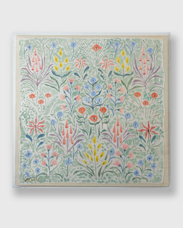 Framed Silk No. 12 - 36 x 36