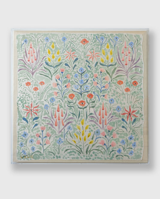 Framed Silk No. 12 - 36 x 36