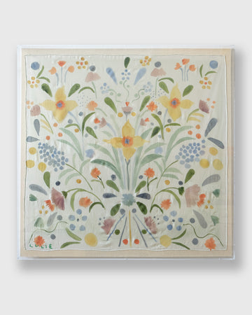 Framed Silk No. 19 - 36 x 36