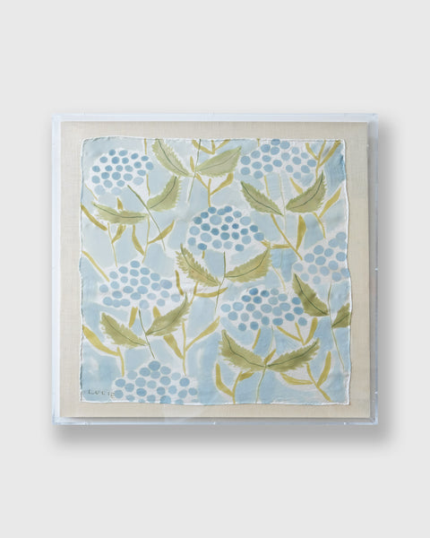 Framed Silk No. 2 - 24 x 24