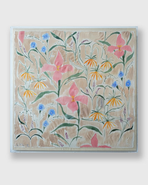 Framed Silk No. 20 - 36 x 36