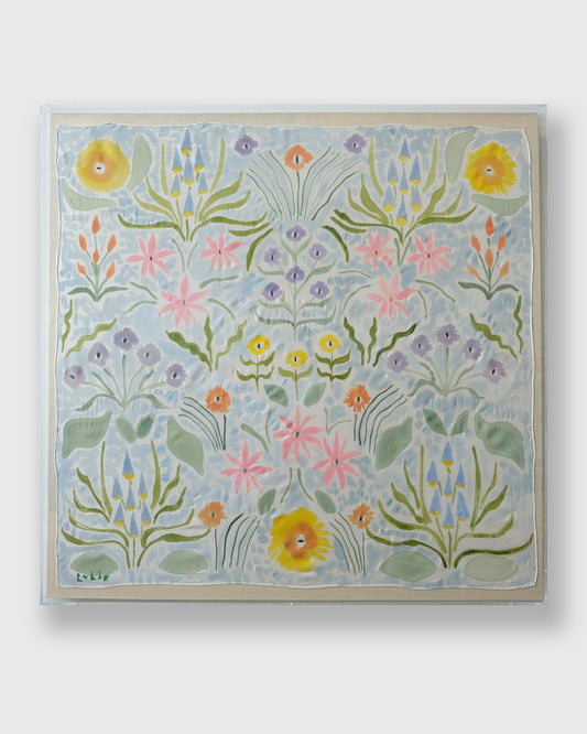 Framed Silk No. 22 - 36 x 36