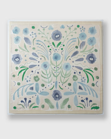 Framed Silk No. 24 - 36 x 36