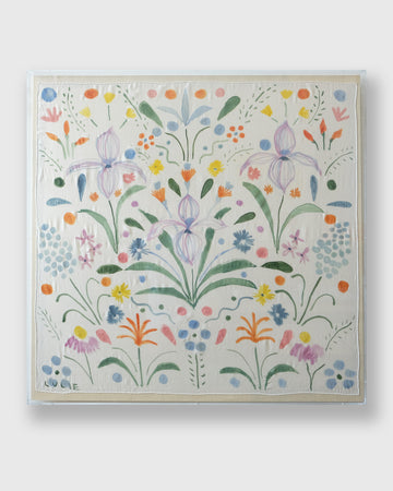 Framed Silk No. 25 - 36 x 36