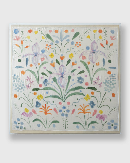 Framed Silk No. 25 - 36 x 36