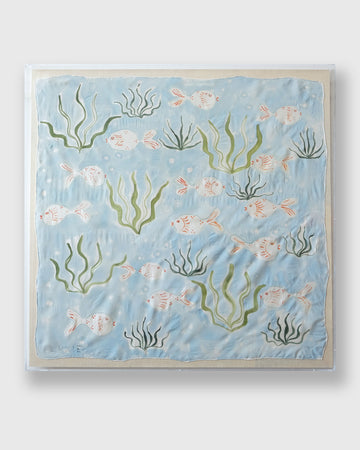 Framed Silk No. 27 - 36 x 36