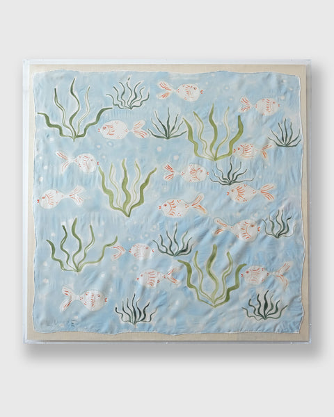 Framed Silk No. 27 - 36 x 36