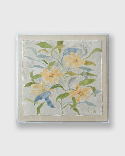 Framed Silk No. 7 - 24 x 24