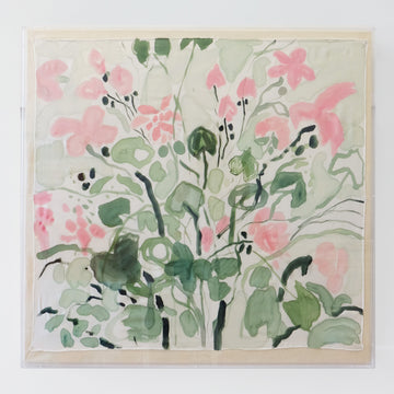 Framed Silk No. 15 - 36 x 36