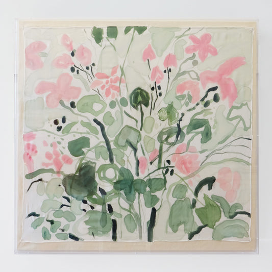 Framed Silk No. 15 - 36 x 36