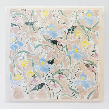 Framed Silk No. 52 - 36 x 36"