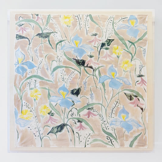 Framed Silk No. 52 - 36 x 36"