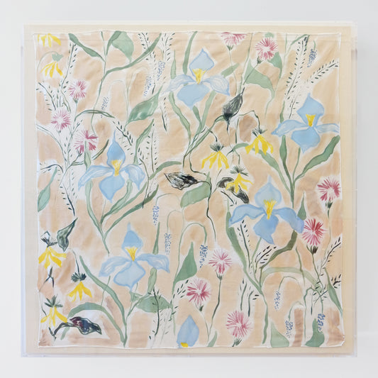 Framed Silk No. 53 - 36 x 36"