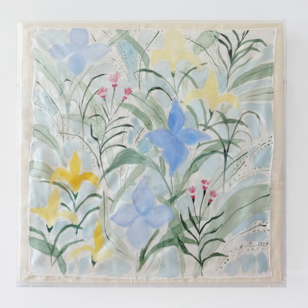 Framed Silk No. 16 - 36 x 36