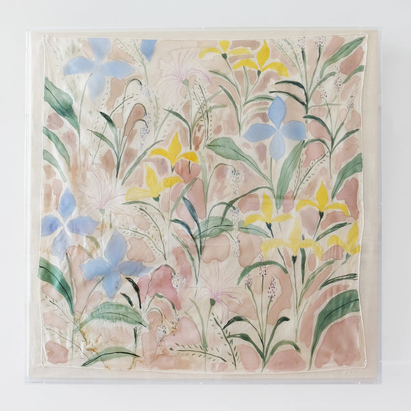 Framed Silk No. 17 - 36 x 36