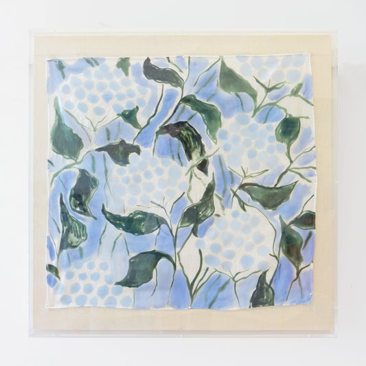 Framed Silk No. 39 - 24 x 24"